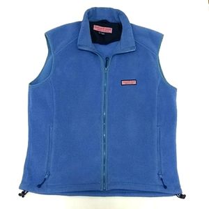 Vinyard Vines Medium Blue fleece vest
